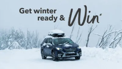 Get your Subaru winter ready and WIN*