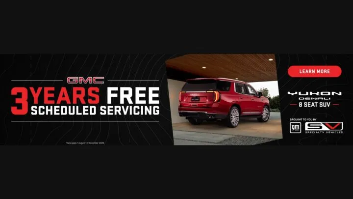 3 Years Free Scheduled Servicing