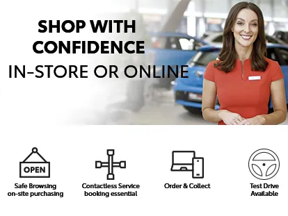 SHOP WITH CONFIDENCE