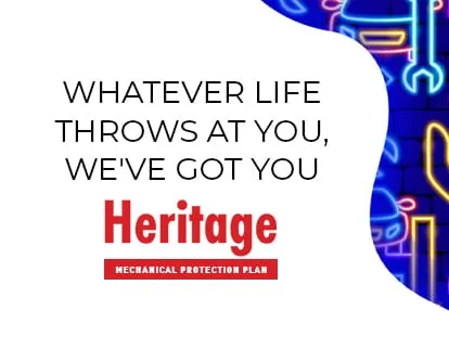 Heritage Used Car Market - Mechanical PRotection Plan